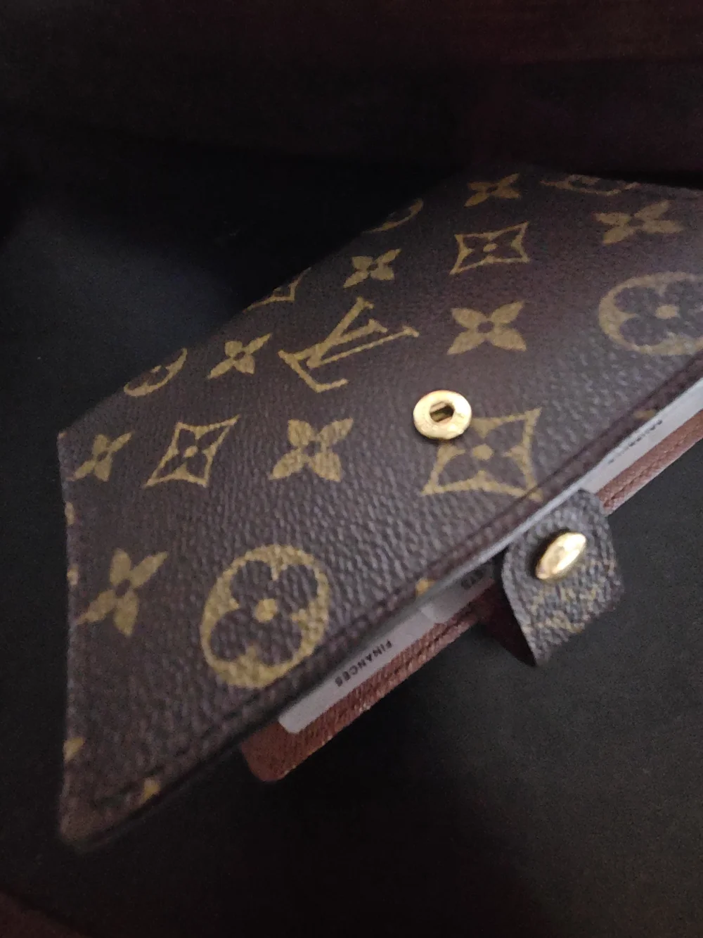 Authentic Louis Vuitton Monogram PM Agenda